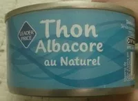 Mängden socker i Thon albacore au Naturel