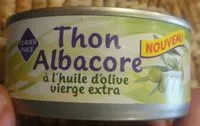 Mängden socker i Thon Albarore à l'huile d'olive vierge extra