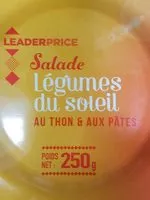 Mängden socker i salade légumes du soleil