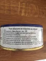 Mängden socker i Franprix thon albacore nature tranché