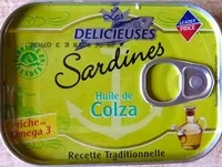 Mängden socker i Sardines à l'huile de Colza