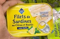 Mängden socker i Filets de sardines au Citron et Basilic