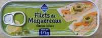 Mängden socker i Filets de maquereaux citron olives