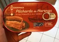 Mängden socker i Pilchards de harengs à la tomate et à l'huile