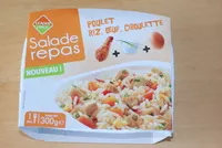 Mängden socker i Poulet, riz, œuf, ciboulette