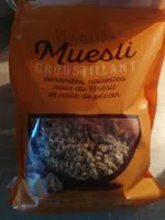 Mängden socker i Muesli croustillant