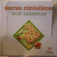 Mängden socker i Barres Céréalières aux Noisettes