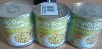 Mängden socker i Petit pois et jeunes carottes extra-fins à l'étuvée