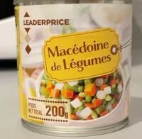 Mängden socker i Macédoine de légume