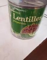 Mängden socker i Lentilles préparées