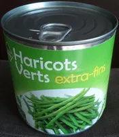Mängden socker i Haricots Verts extra-fins