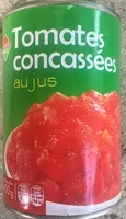 Mängden socker i Tomates Concassées au Jus