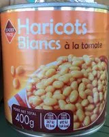 Mängden socker i Haricots blancs à la tomate
