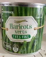 Mängden socker i Haricots verts très fins