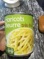 Mängden socker i Haricots beurre très fins