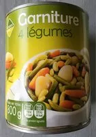 Mängden socker i Garniture 4 légumes