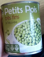 Mängden socker i Petits pois très fins à l'étuvée