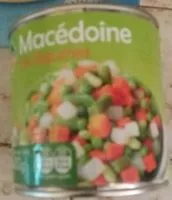 Mängden socker i Macédoine De Larges Légumes