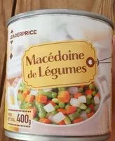 Mängden socker i Macédoine de légumes
