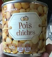 Mängden socker i Pois chiches