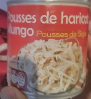 Mängden socker i Pousses de haricots Mungo (Pousses de Soja)