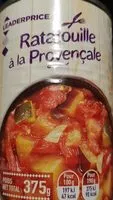 Mängden socker i Ratatouille à la provençale
