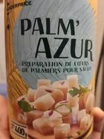 Mängden socker i Palm Azur
