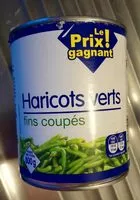 Mängden socker i Haricots verts, fins coupés
