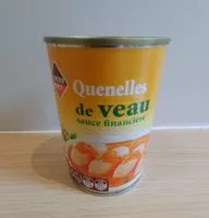 Mängden socker i Quenelles de veau sauce financière