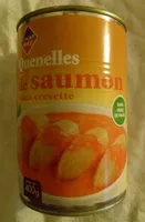 Mängden socker i Quenelles de saumon sauce crevette Leader Price