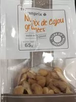 Mängden socker i Noix de cajou grillées