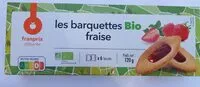 Mängden socker i Barquette Bio fraise