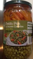 Mängden socker i Petits Pois & Jeunes Carottes extra-fins à l'étuvée