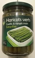 Mängden socker i Haricots Verts Extra-fins