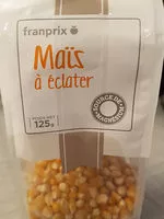 Mängden socker i Maïs à eclater