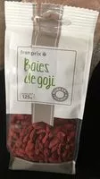 Mängden socker i Baies de goji