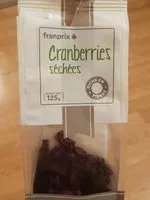 Mängden socker i Cranberries séchées