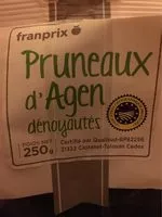 Mängden socker i Pruneaux d’Agen