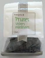 Mängden socker i Prune séchées moelleuses