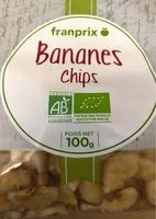 Mängden socker i Bananes chips