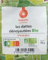 Mängden socker i Les dattes denoyautees