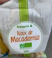 Mängden socker i Noix de Macadamia