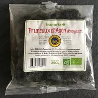 Mängden socker i Pruneaux d'Agen dénoyautés