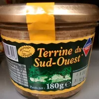 Mängden socker i Terrine du Sud-Ouest