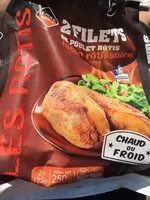 Mängden socker i Filets de poulet facln rotissoire