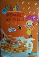 Mängden socker i Kids - Boules de maïs au miel
