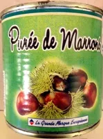 Mängden socker i Purée de marrons