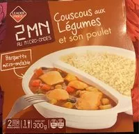 Mängden socker i Couscous aux légumes et son poulet