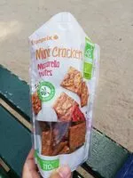 Mängden socker i mini crackers tomate mozzarella bio