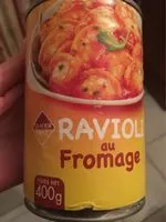 Mängden socker i Ravioli au fromage